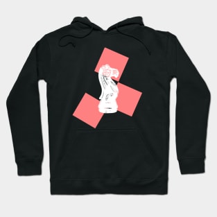 Chess knight design Hoodie